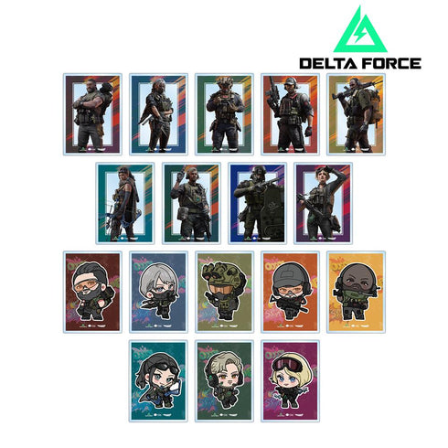 『Delta Force』トレーディングアクリルカード(単位/BOX)